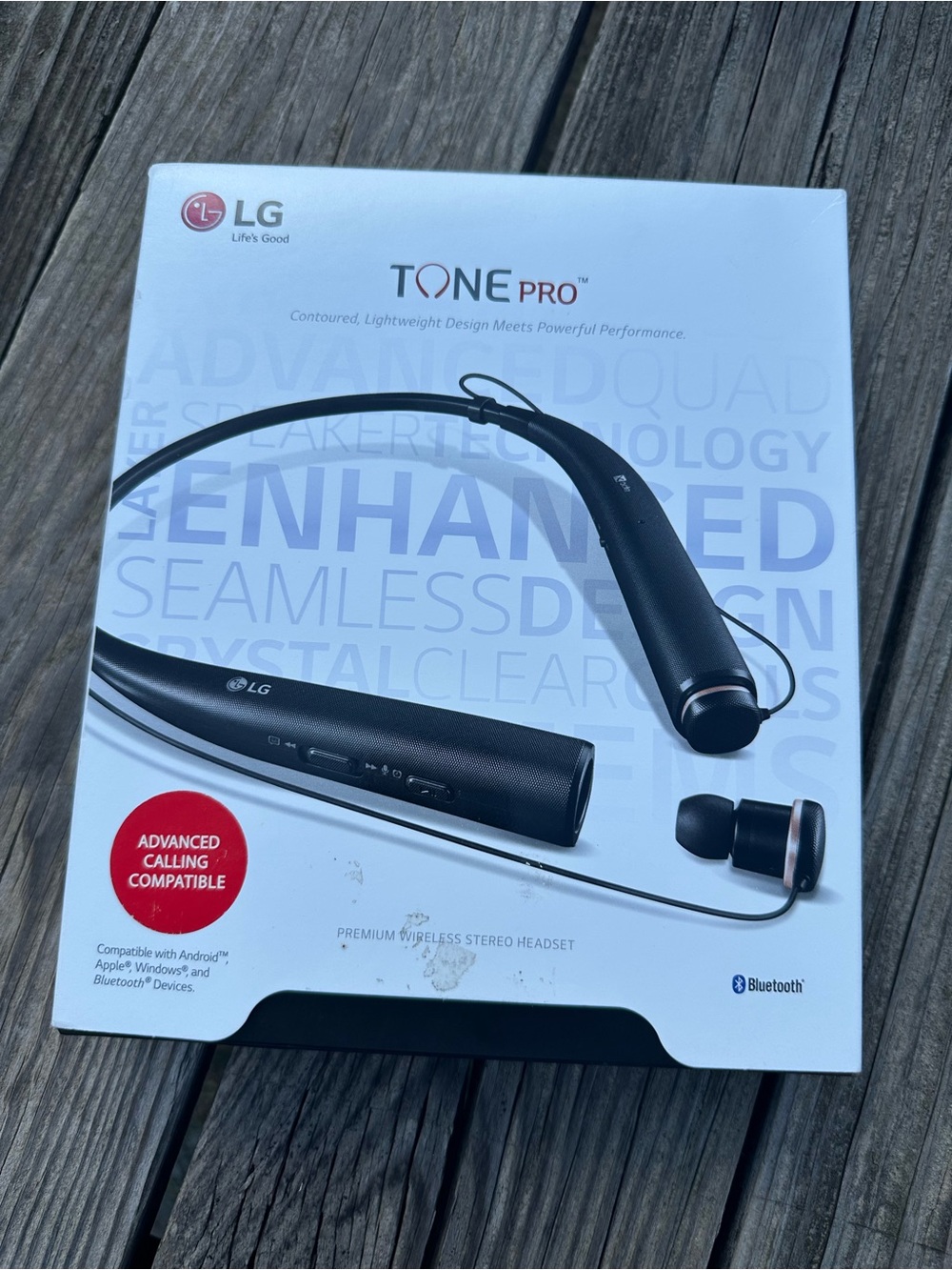 LG TONE PRO HBS-780 Premium Bluetooth Wireless Stereo Headset - Black